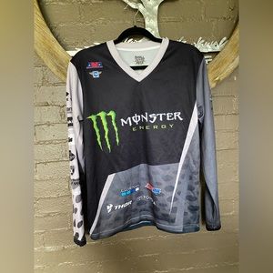 Supercross 🏍 2017 Vegas World Finals MOTO Monster Sponsorship Jersey